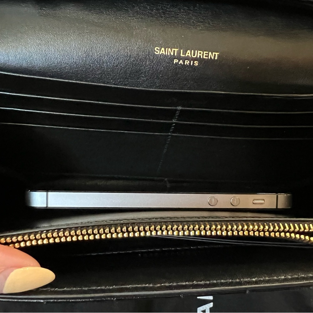 NWT YSL Lambskin Quilted Le Maillon Bag - Picture 15 of 15